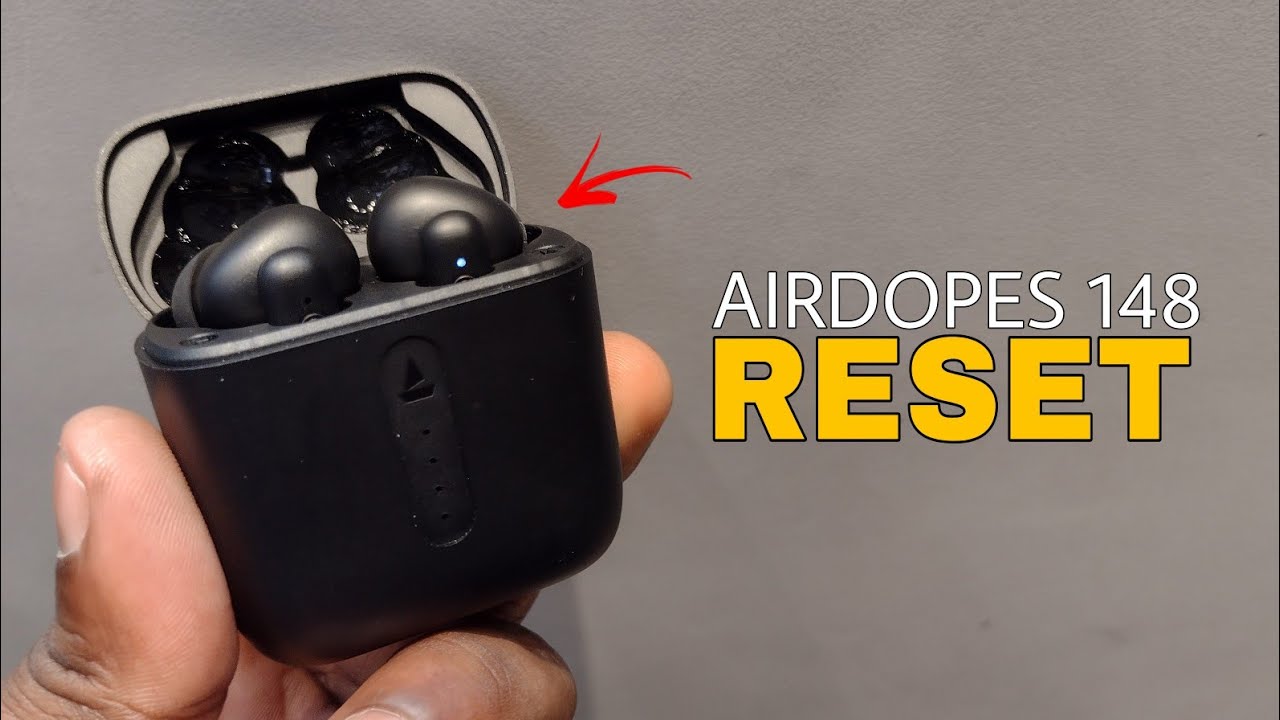 Boat Airdopes 148 RESET - How To RESET boAt Airdopes 148 👍