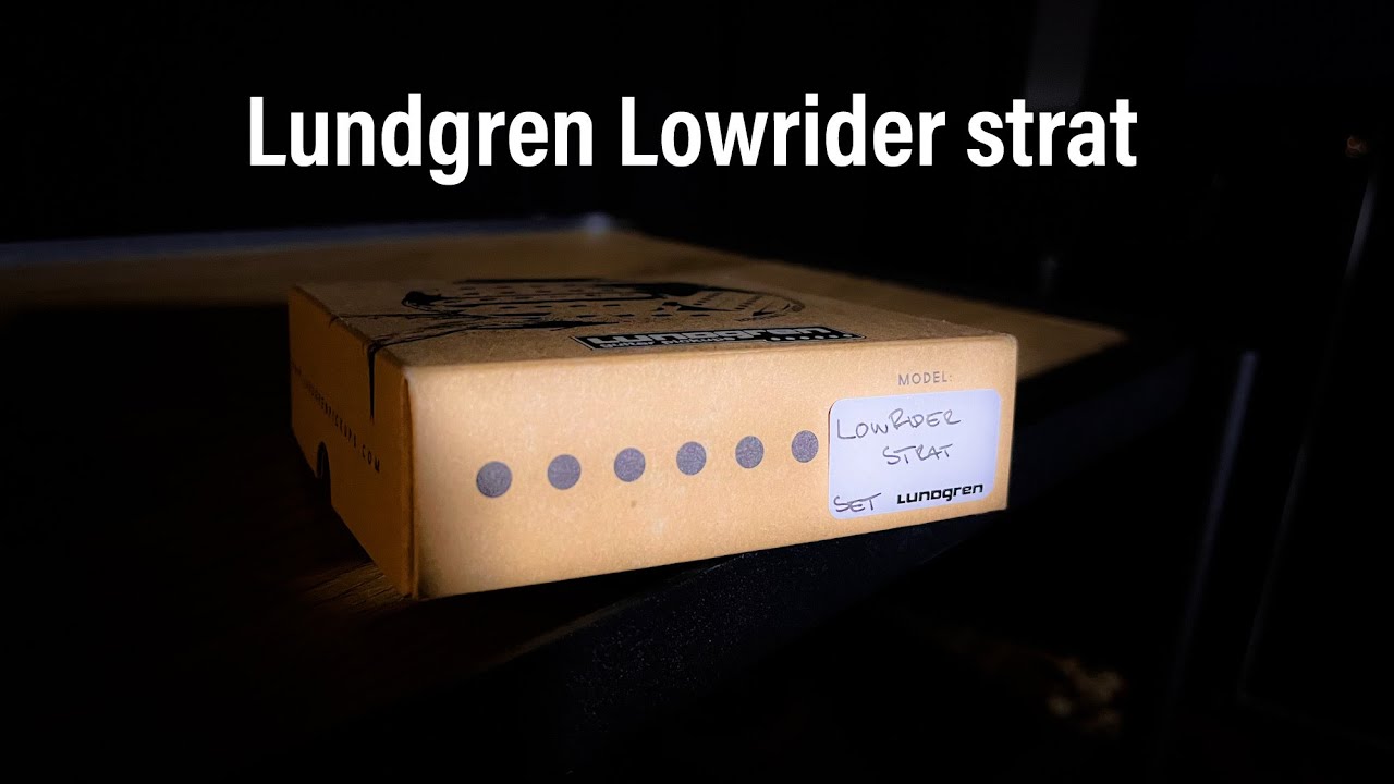 Lundgren Lowrider Strat Set - Demo By Hans Johansson