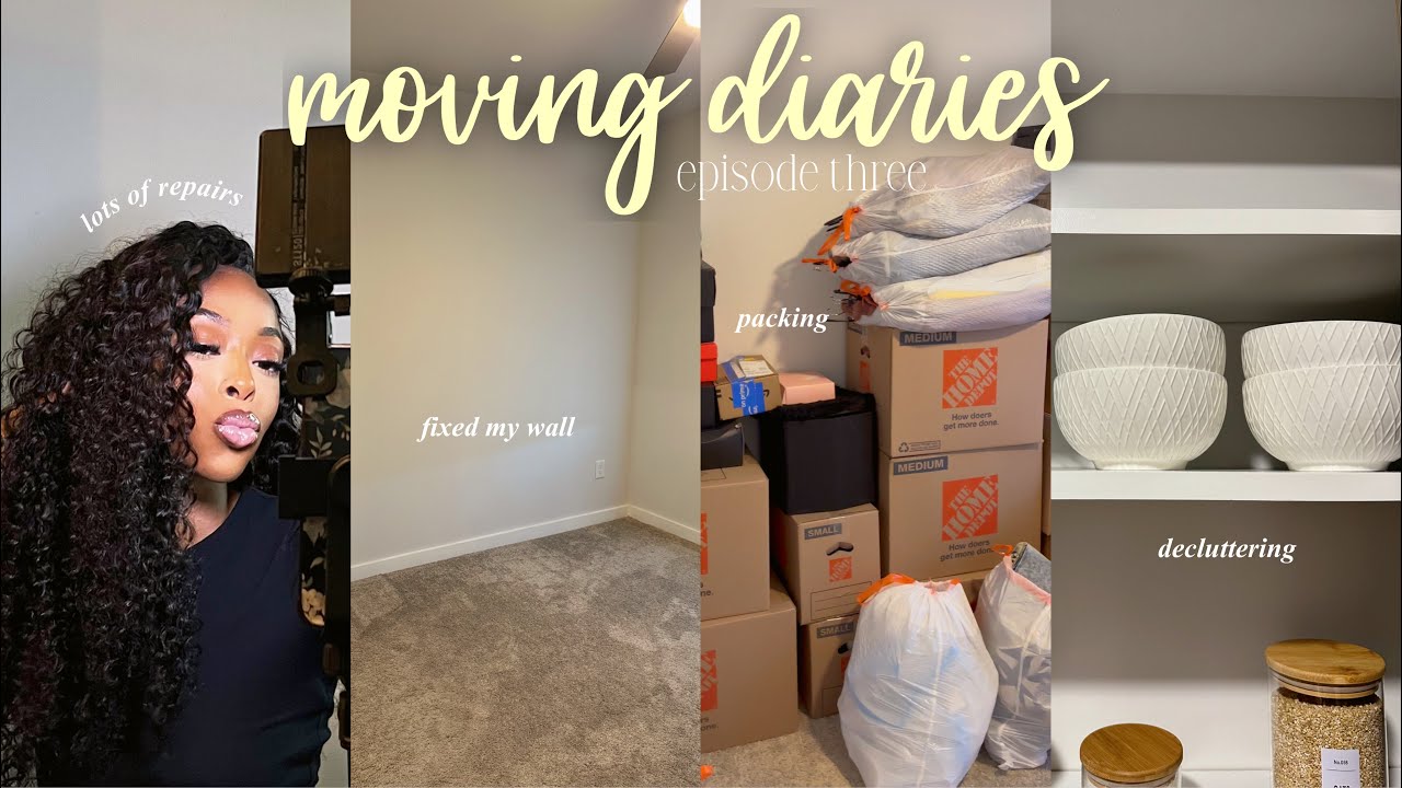 Дневники переезда, эпизод 3! МНОГО покраски и ремонта, продажа вещей, расхламление и многое другое.