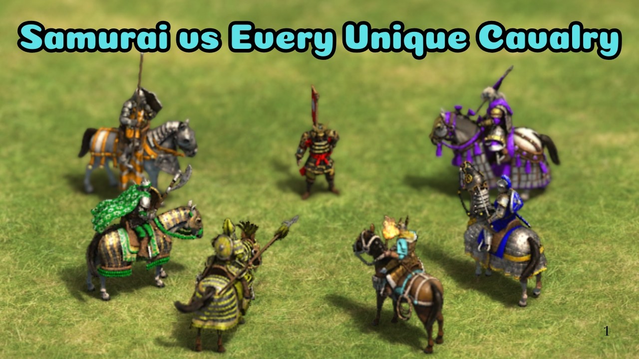 Samurai vs Every Unique Cavalry