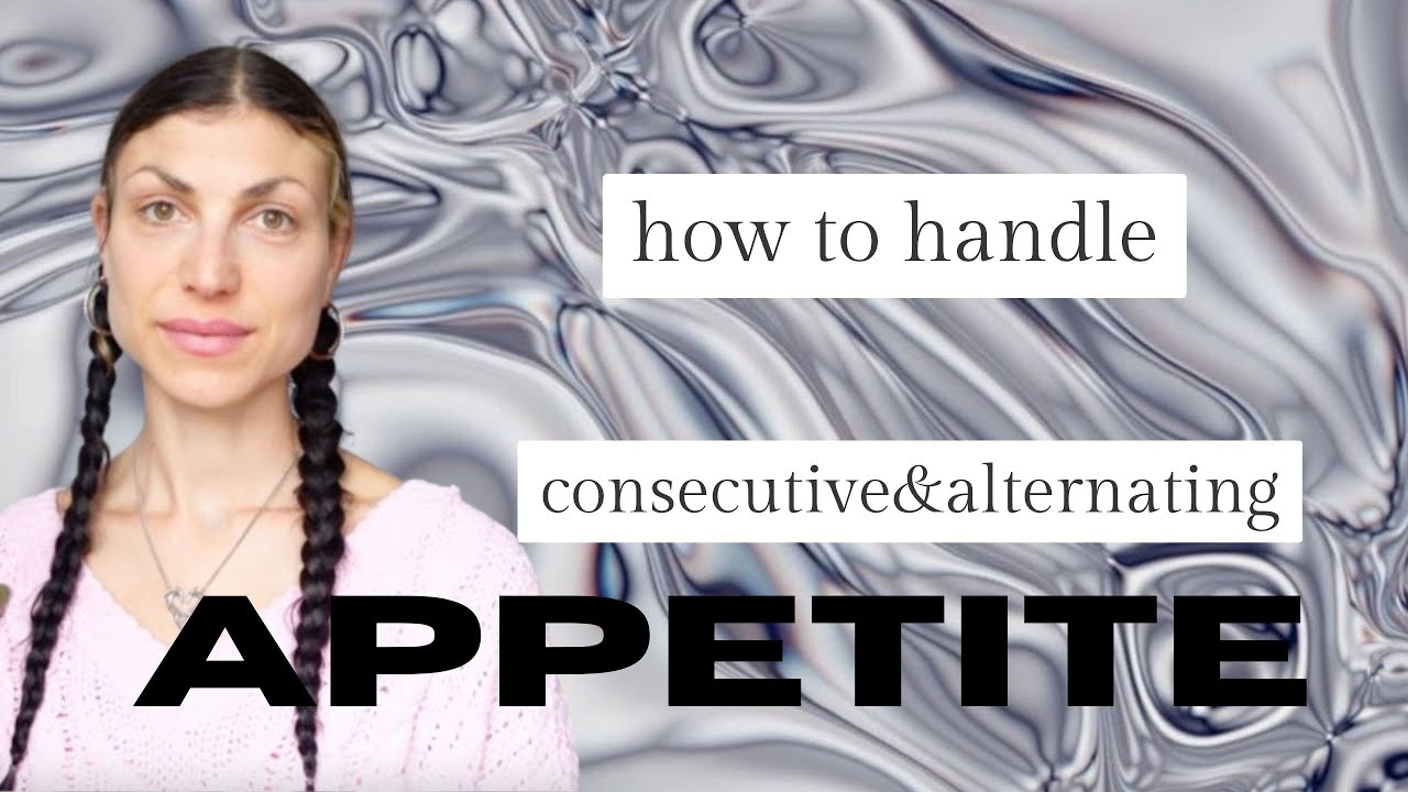 Eating in alignment for Consecutive and Alternating Appetite