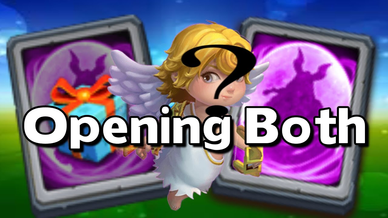 Castle Clash Opening 2 Legend Cards for Cupid