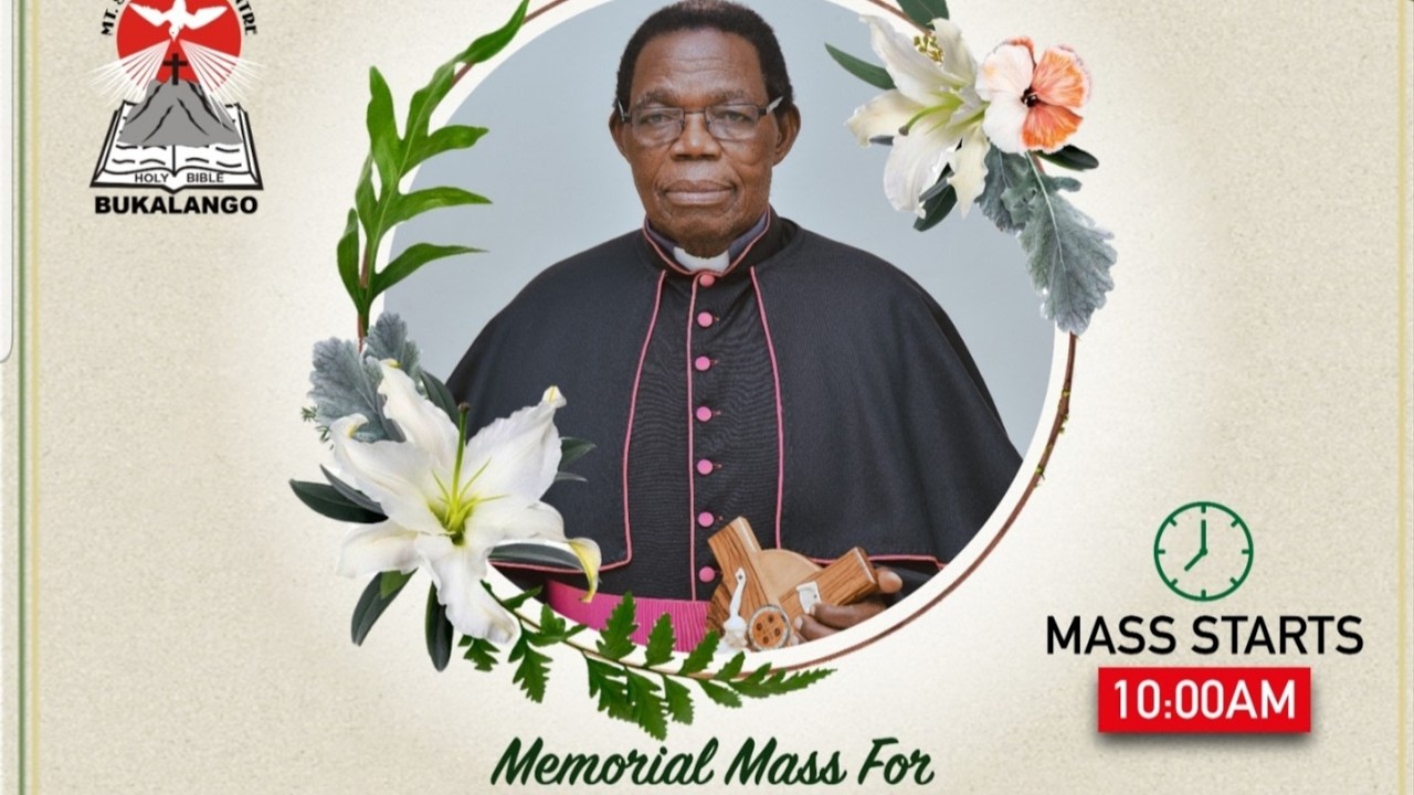 MEMORIAL MASS FOR THE LATE MSGR . EXPEDITO MAGEMBE  09/03/2026