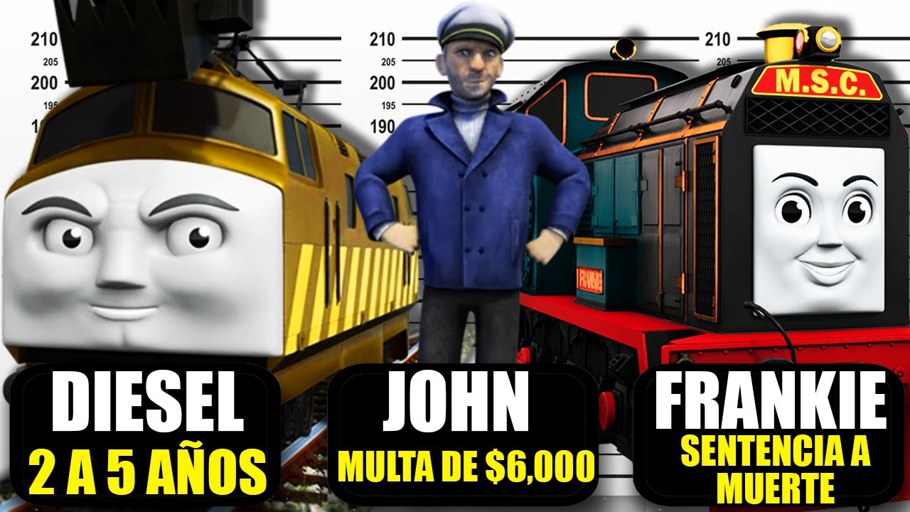 Si los Villanos de Thomas y Sus Amigos Fueran MULTADOS Por sus Crímenes
