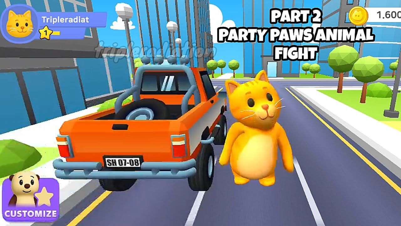 Party paws animal fight part 2 gameplay android