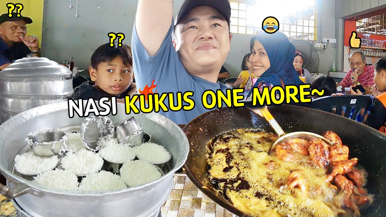 NASI KUKUS Recommended by a Taxi Driver is Truly the Best! Malaysia Street Food