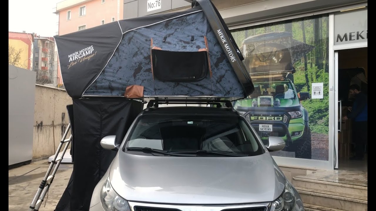 Kia Sportage Araç Üstü Çadır - Mekik Motors Air Camp Modeli