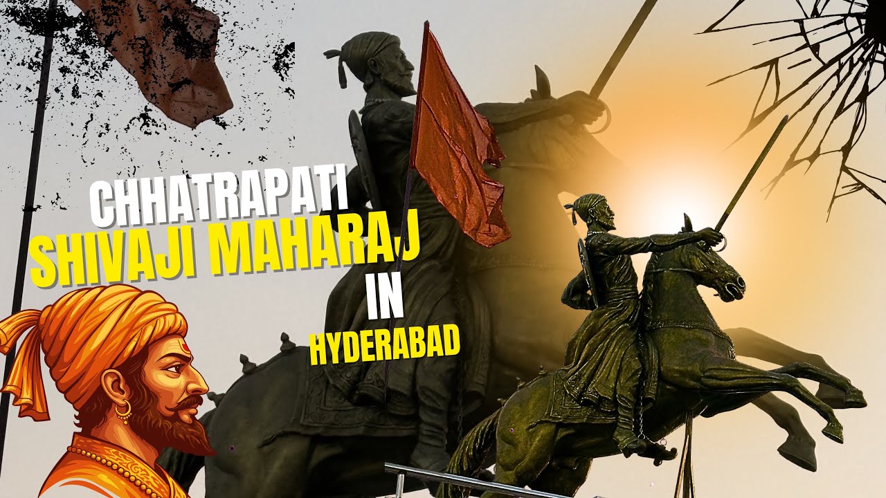 Shivaji Maharaj Statue 4K | Grand Tribute to Chhatrapati Shivaji Maharaj | Hyderabad 