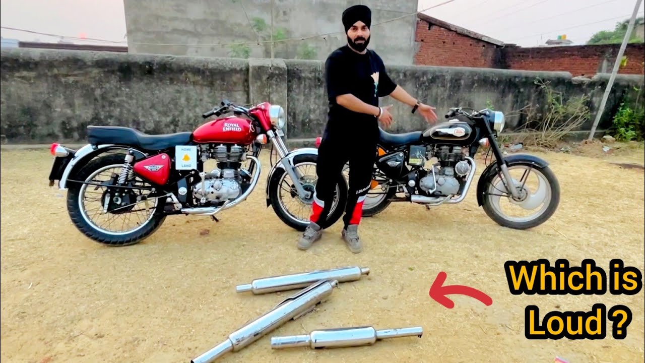 Bullet 350 😍 Patiala vs Mini Punjab 😱 Installed Different Exhaust 😱