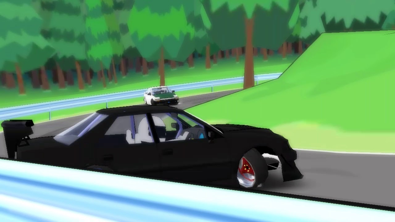 TOYOTA JZX100 MARK II VS TOYOTA SPRINTER TRUENO AE86 @Gunsai