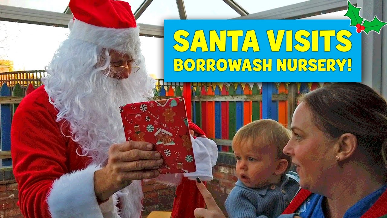 Borrowash Santa Visit - The White House Nursery