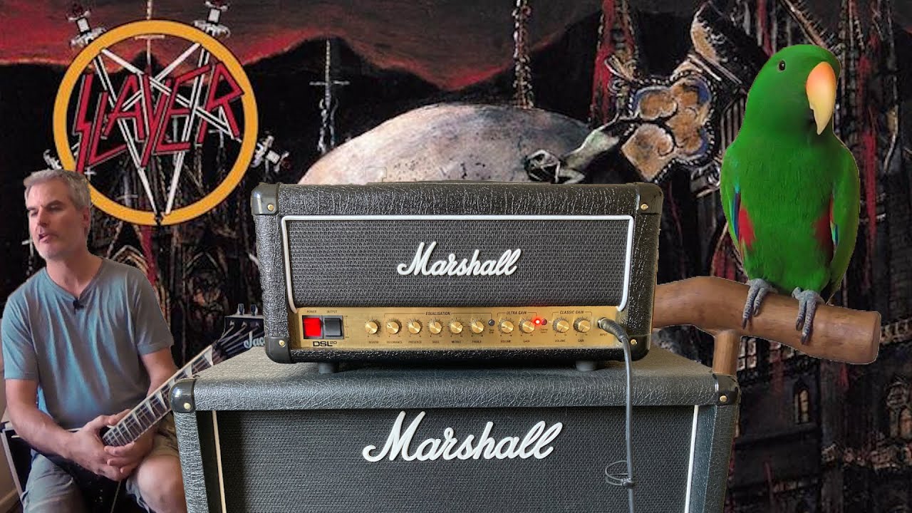 Capturing Slayer's South of Heaven Guitar Tone - Marshall DSL20
