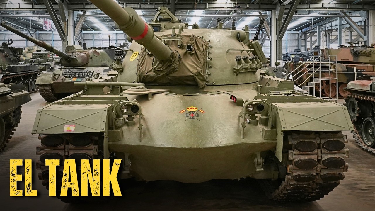 The Spanish Army M48 Main Battle Tank