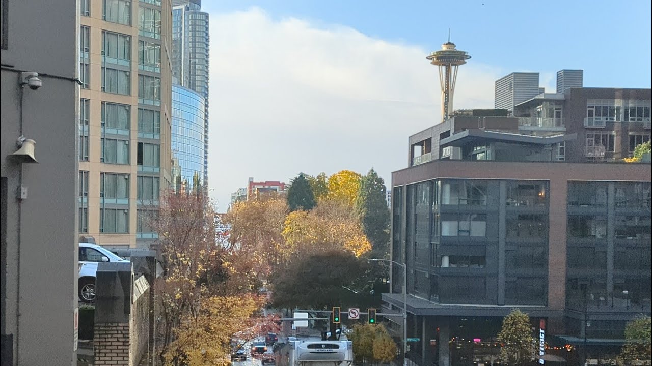[4k] November 9th Seattle Rain Walk