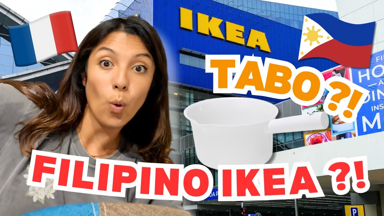 Fil-French Tries First time IKEA in the PHILIPPINES 🇵🇭 …CHAOS Ensues 😂🛋️
