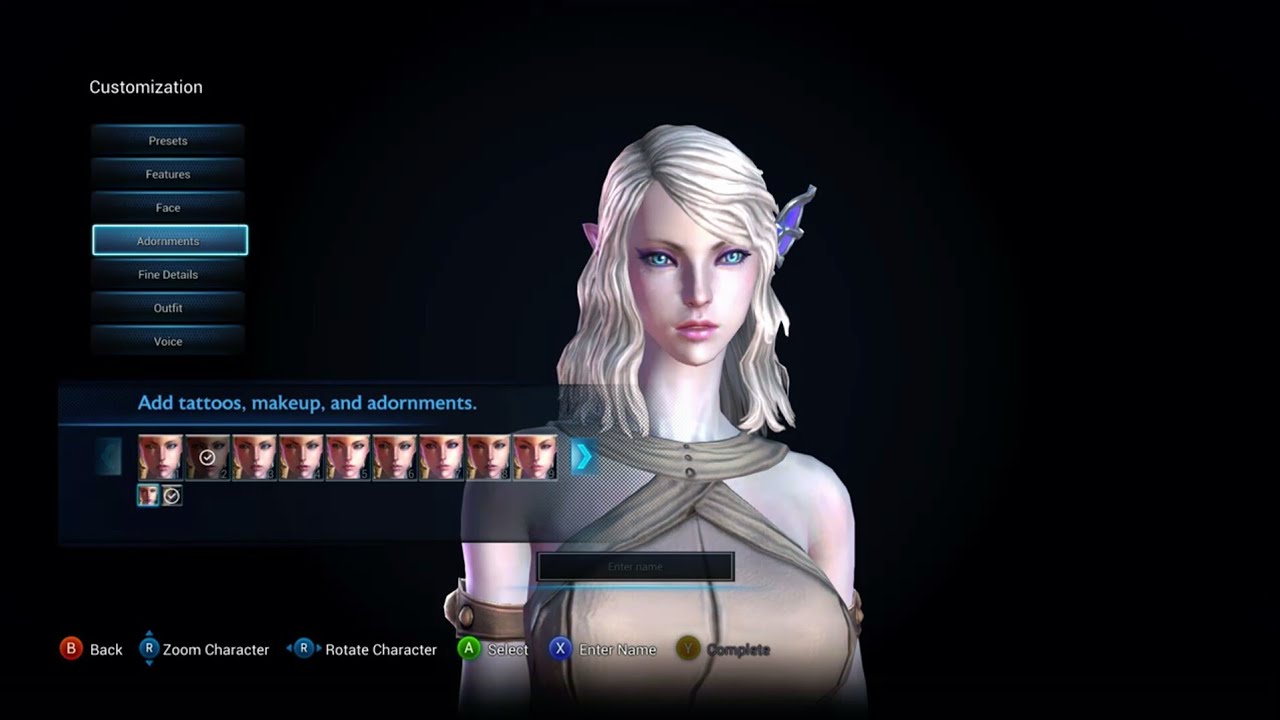 Tera: Xbox One - Character Creation