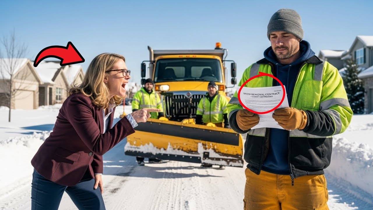 HOA Fined Me For Snow Removal Taking Too Long, So I Canceled Their Contract And Left Them Stranded
