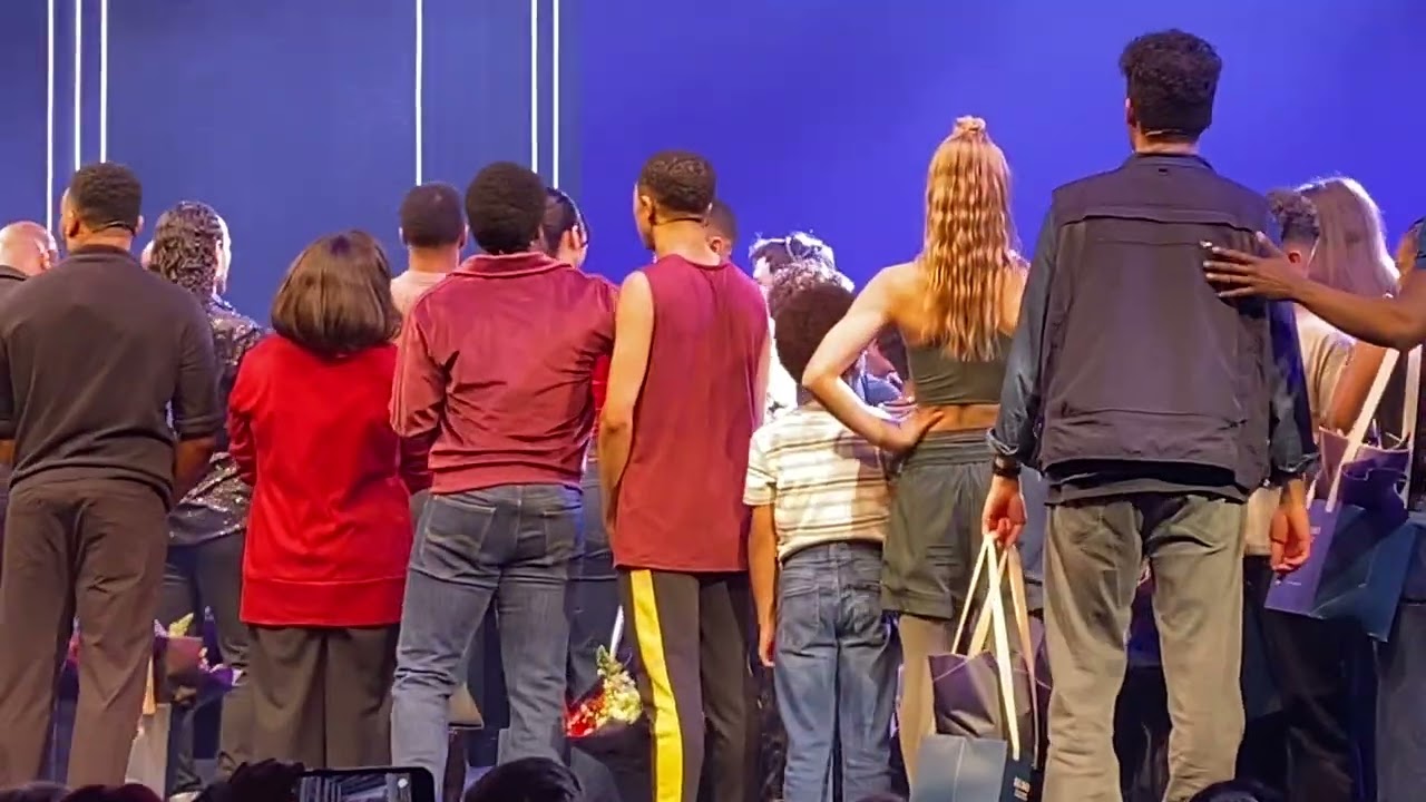 MJ The Musical the final London West End night curtain call 2026 . 