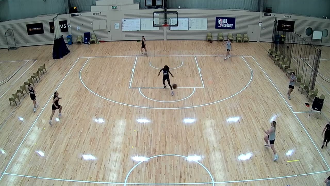 2 v 1 Fast break half court