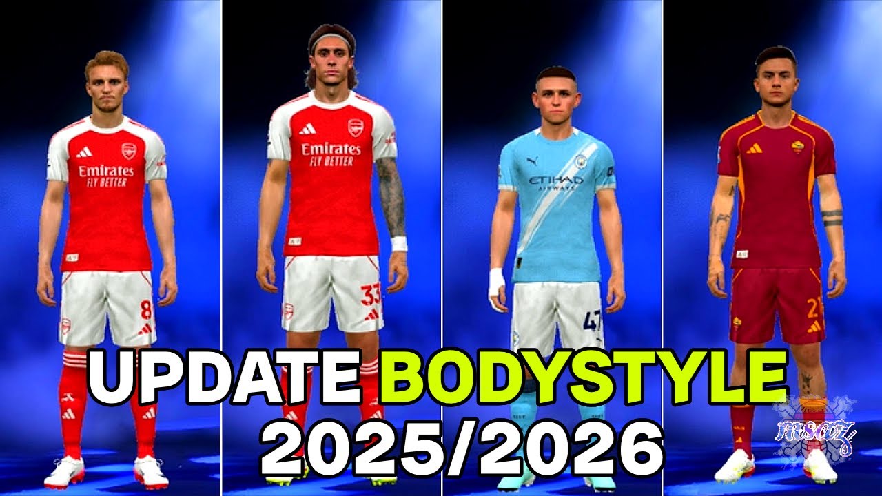 PES 2017 |  Update BodyStyle 2025/2026