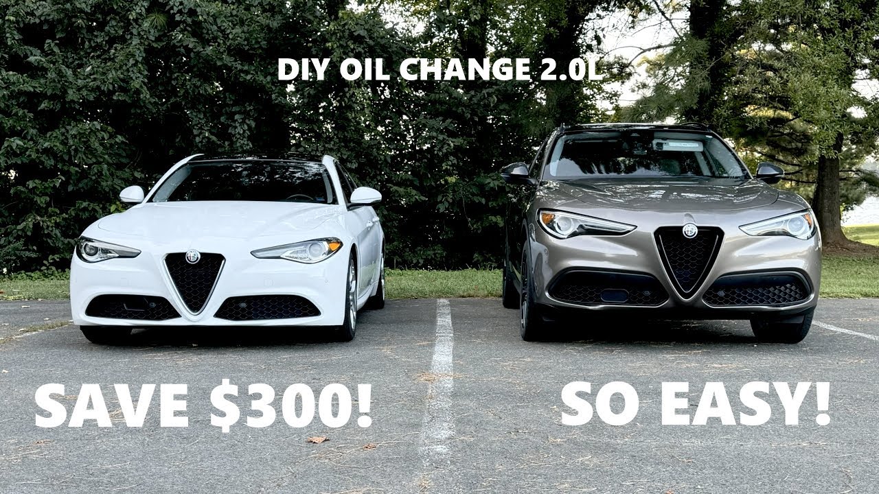 How to Change the Oil on an Alfa Romeo Stelvio & Giulia 2.0L
