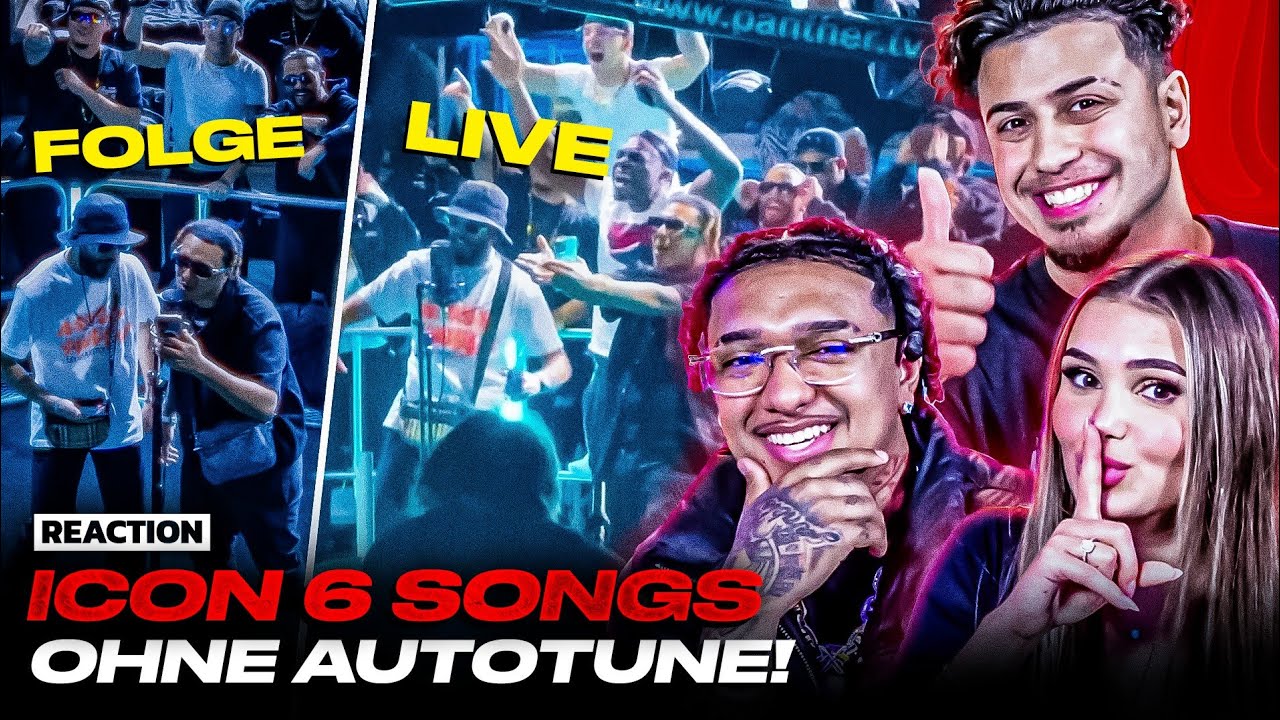 DIE NEUEN ICON 6 HITS OHNE BEARBEITUNG 🤯 So klingen die Auftritte live 😱 ICON 6 VLOG 24 Reaction