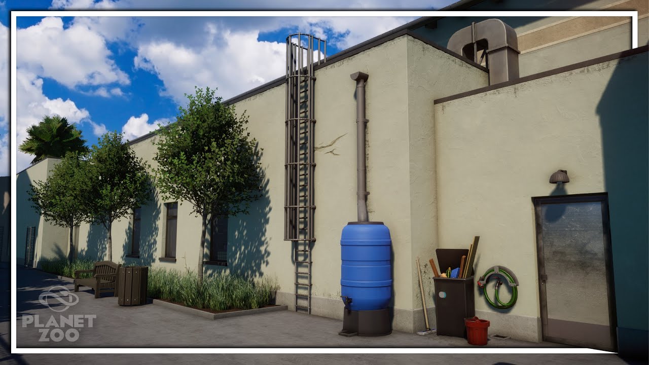 🌴 Miami zoo | Ep4 Enclos des Fennecs - Backstage | Planet Zoo speed build