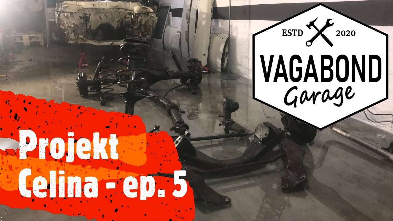 Projekt Celina ep5. - demontaż zawieszenia Toyota Celica RA40