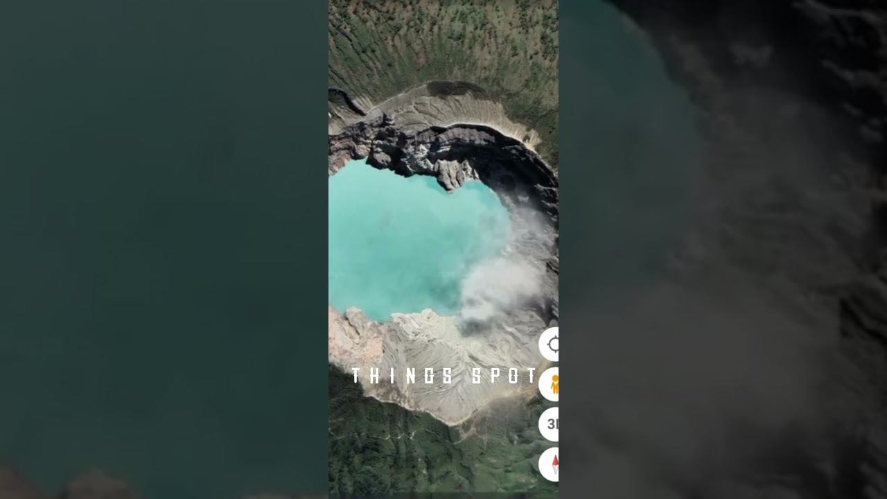 Blue lava 😱🤯 | Things spot | #shorts