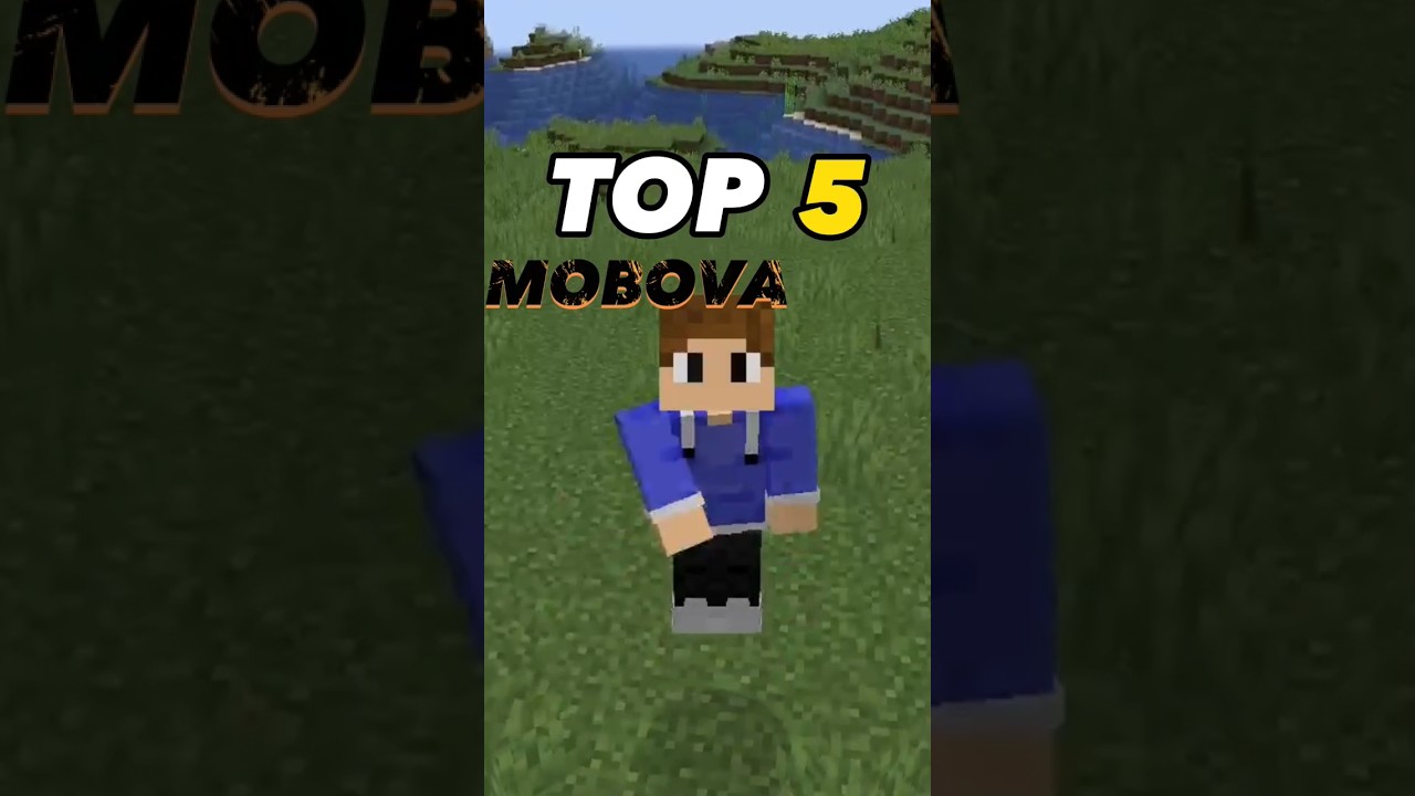 Top 5 MOBOVA u Minecraftu sa najmanje helta! :D #leolini #minecraft #test