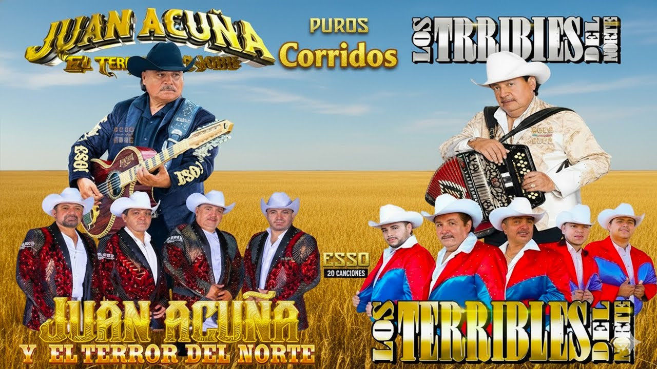 Los Terribles Del Norte VS Juan Acuña y El Terror Del Norte - Puros Corridos Mix 2026