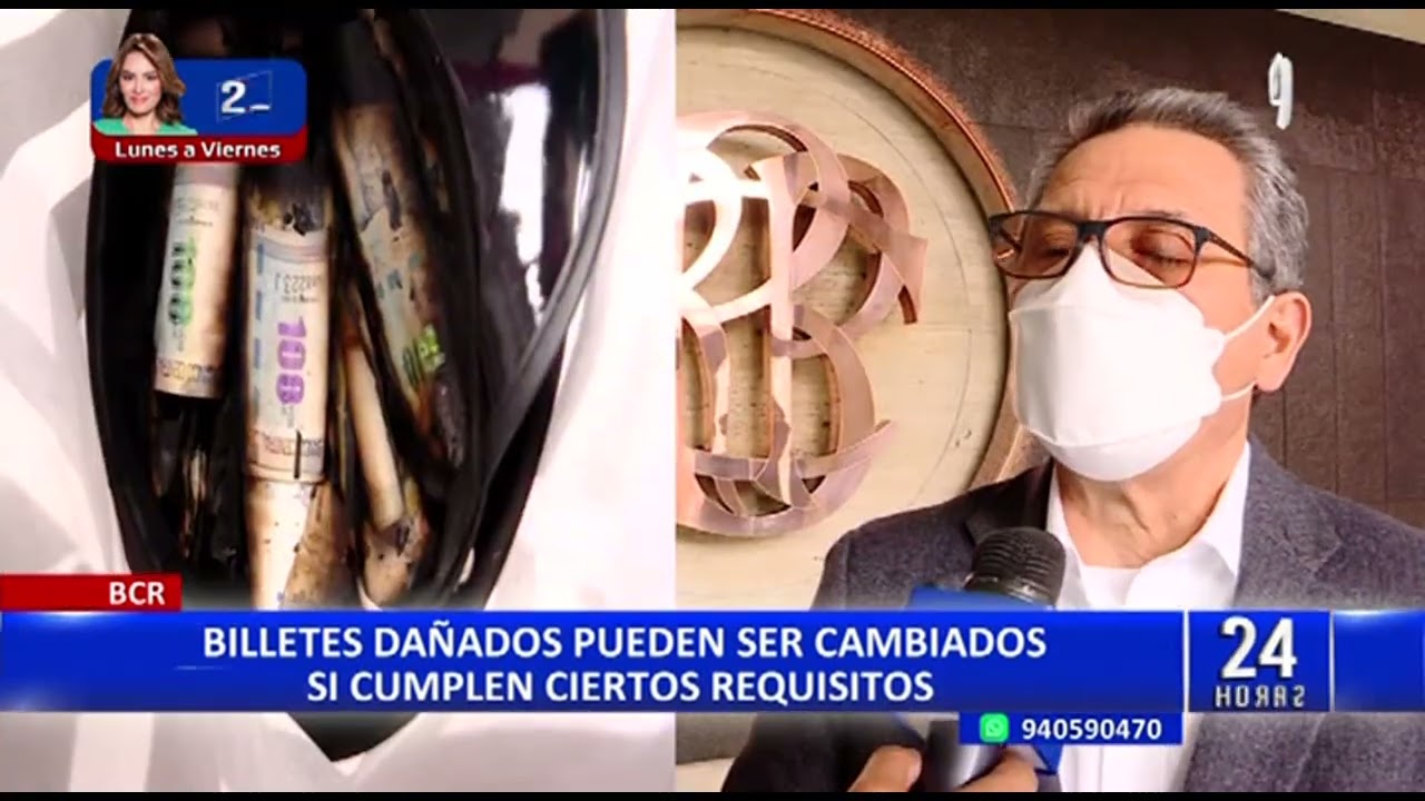 Sepa c&oacute;mo solicitar el cambio de billetes quemados, rotos o deteriorados en el BCRP