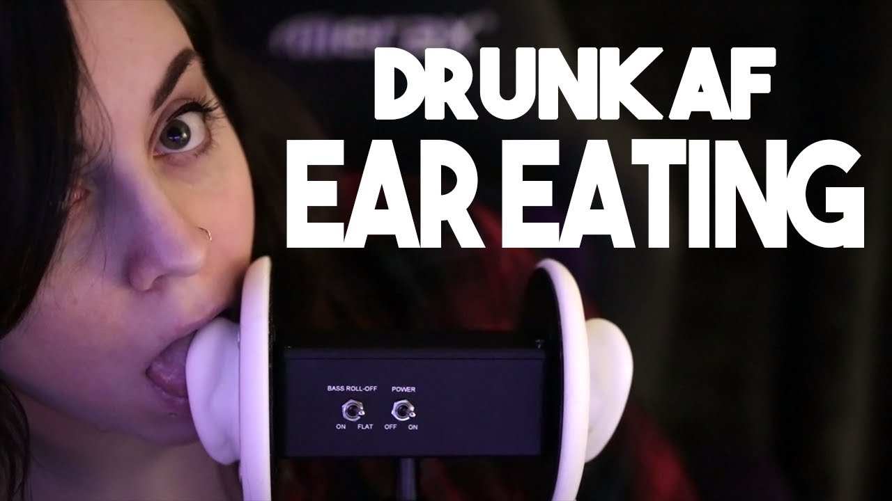 🕊️ // [ASMR] Drunk AF Ear Eating! [mouth sounds] [kissing] [licking] [rambling] [nibbles]