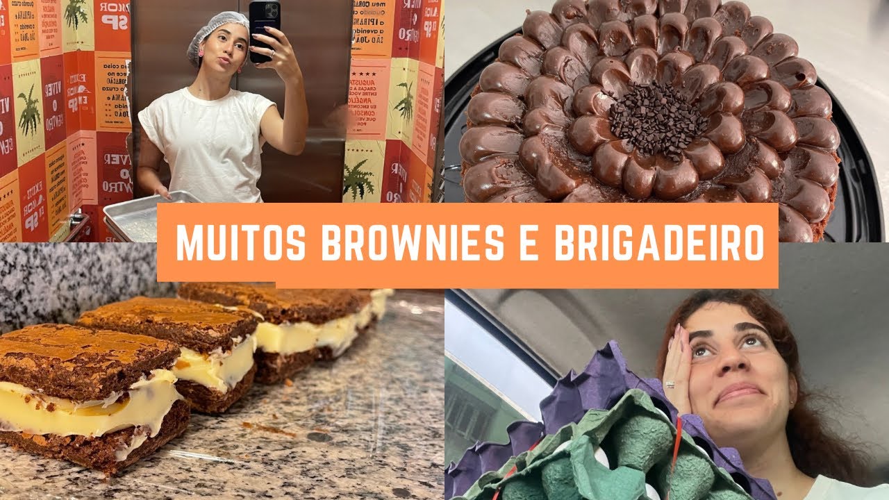 PRODUZINDO 3 MIL BROWNIES PARA MARACAKES