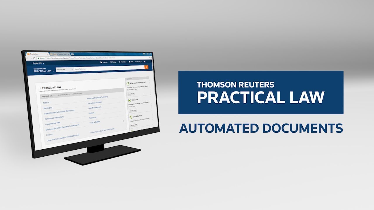 Practical Law Automated Documents Demo