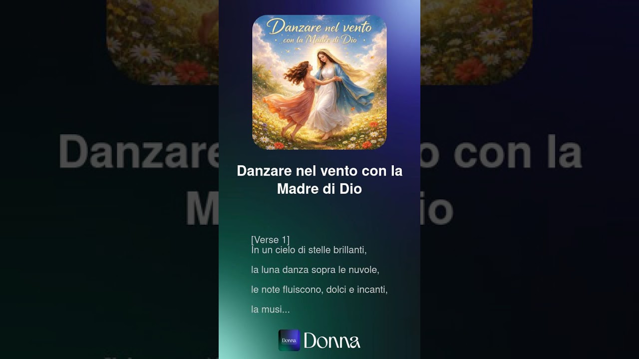 Danzare nel vento con la Madre di Dio