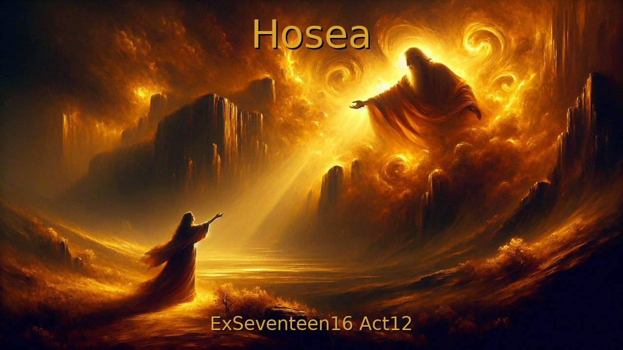 Hosea 6:1-11 - Come Let Us Return Unto the LORD - ExSeventeen16 ActTwelve Scripture Worship Songs