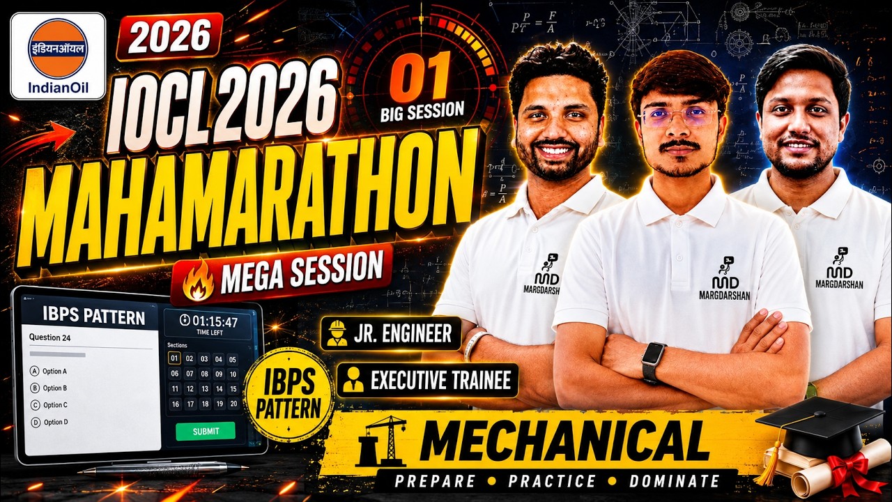 IOCL Exam 2026 Mechanical Engg | IOCL Exam Preparation  IOCL Mechanical Exam
