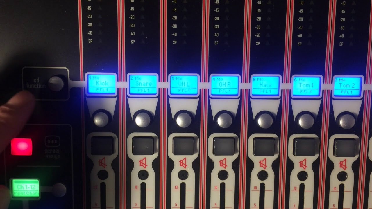 Digico SD Consoles - Assigning Faders