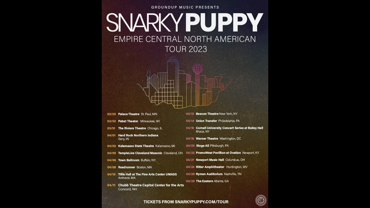 Snarky Puppy @ The Eastern, Atlanta, GA on 4/28/2023 (Live Full Show)