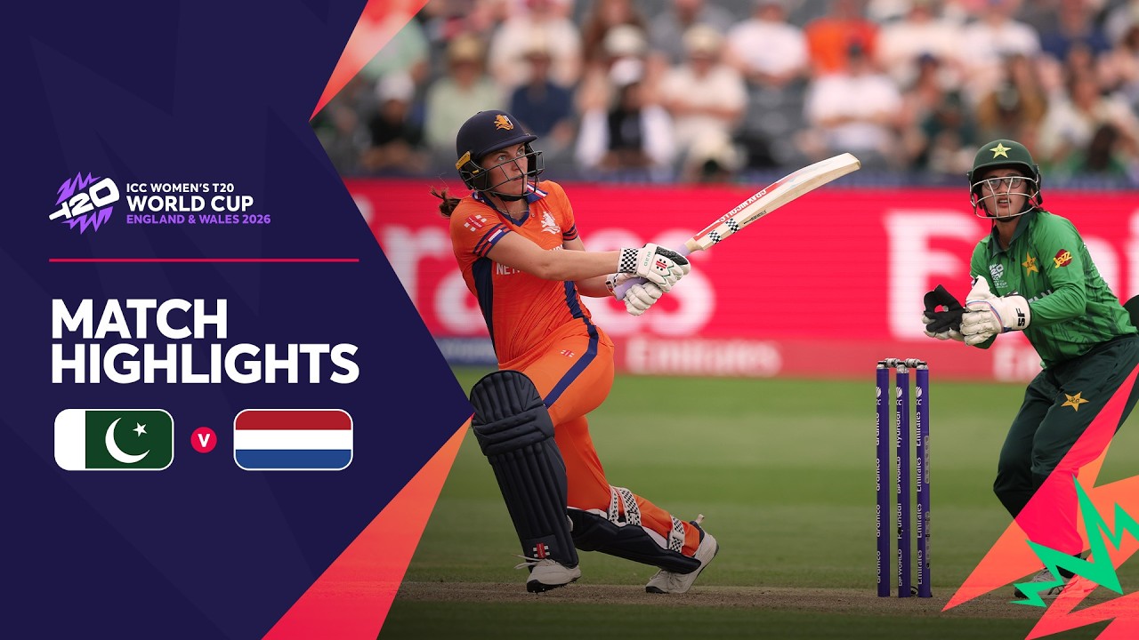 Pakistan v Netherlands | Match Highlights | Women's #T20WorldCup 2026