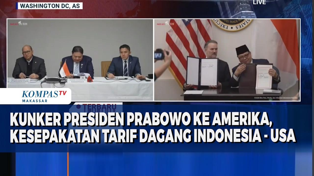 Kunjungan Kerja Presiden Prabowo ke Amerika, Kesepakatan Tarif Dagang Indonesia - Amerika Serikat