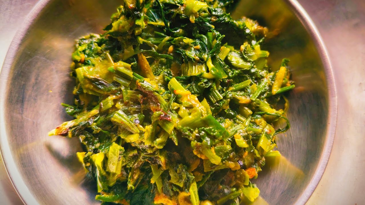টাটকা মটর শাকের সুস্বাদু সহজ রেসিপি | Easy and tasty fresh Bengali Matar Shag recipe| #recipe #food 