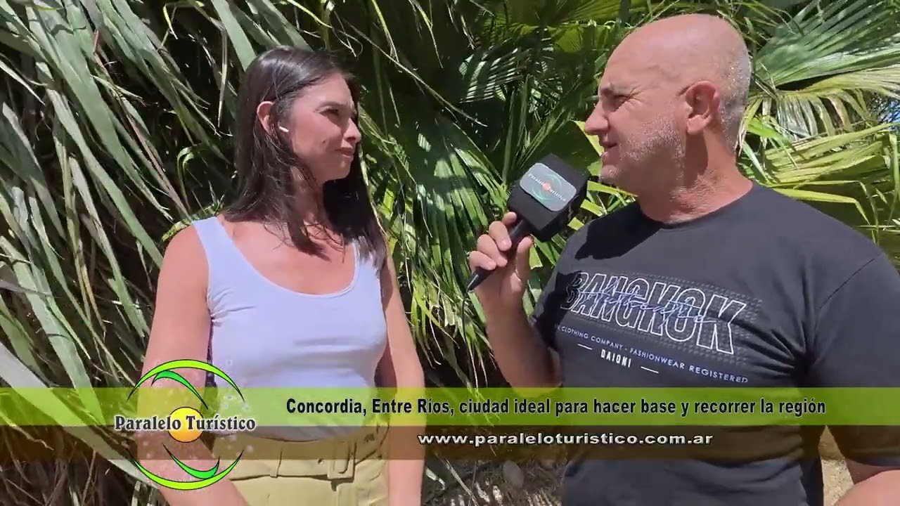 Belén Schauvinhold (EMCONTUR) invita a visitar Concordia - Programa Paralelo Turístico 973 bloque 01