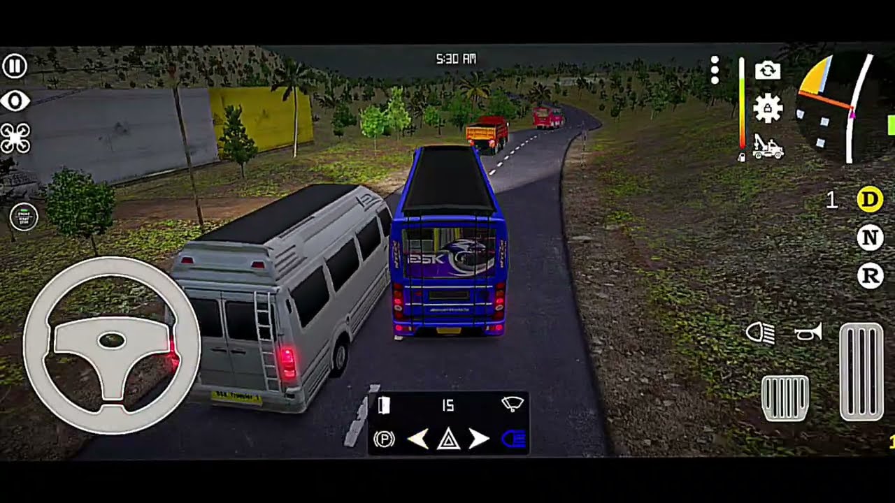 🚨 KERALA BUS NUMBER 13 ON THE EXTREME HILL ROAD!🚌 |INDIAN BUS SIMULATOR KERALA NIGHT DRIVE CHALLENGE