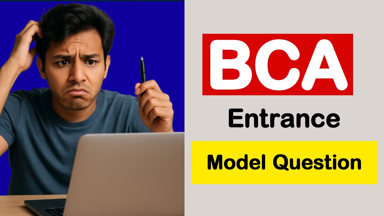 BCA Entrance Model Question 2082 | TU BCA Entrance Preparation 2025