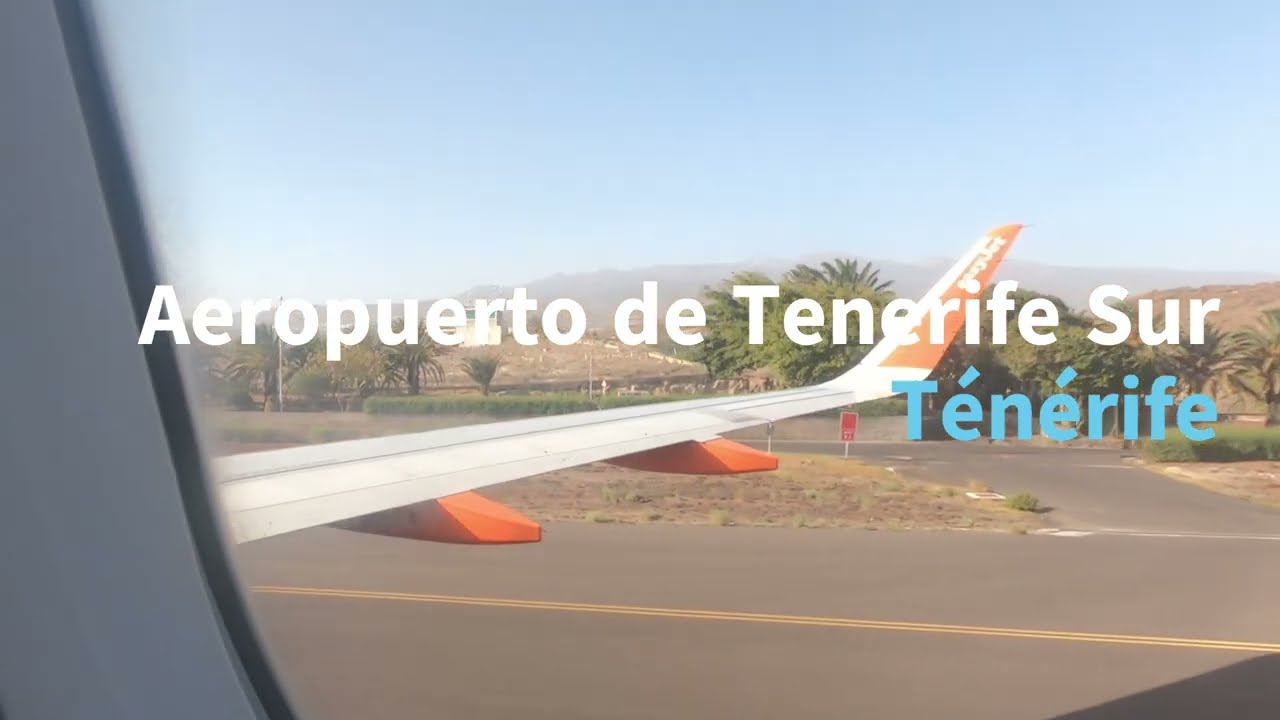 Arrivée aéroport Ténérife Sud