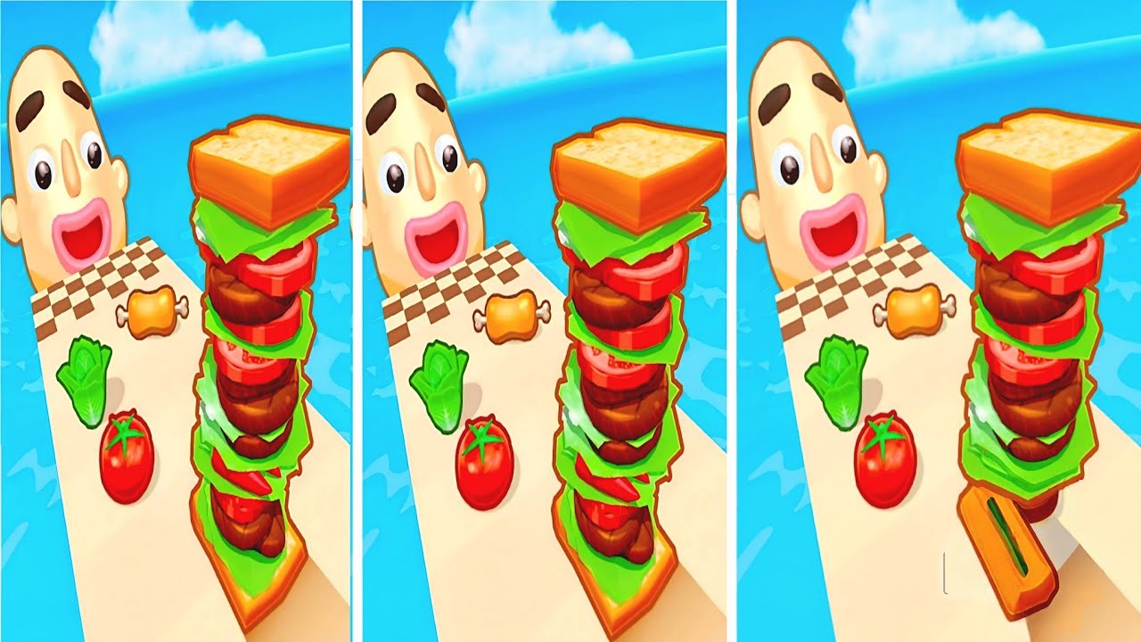 Sandwich Runner vs Sandwich Runner Ultimate Food Race Crazy Gameplay New Update 2026 Ep2