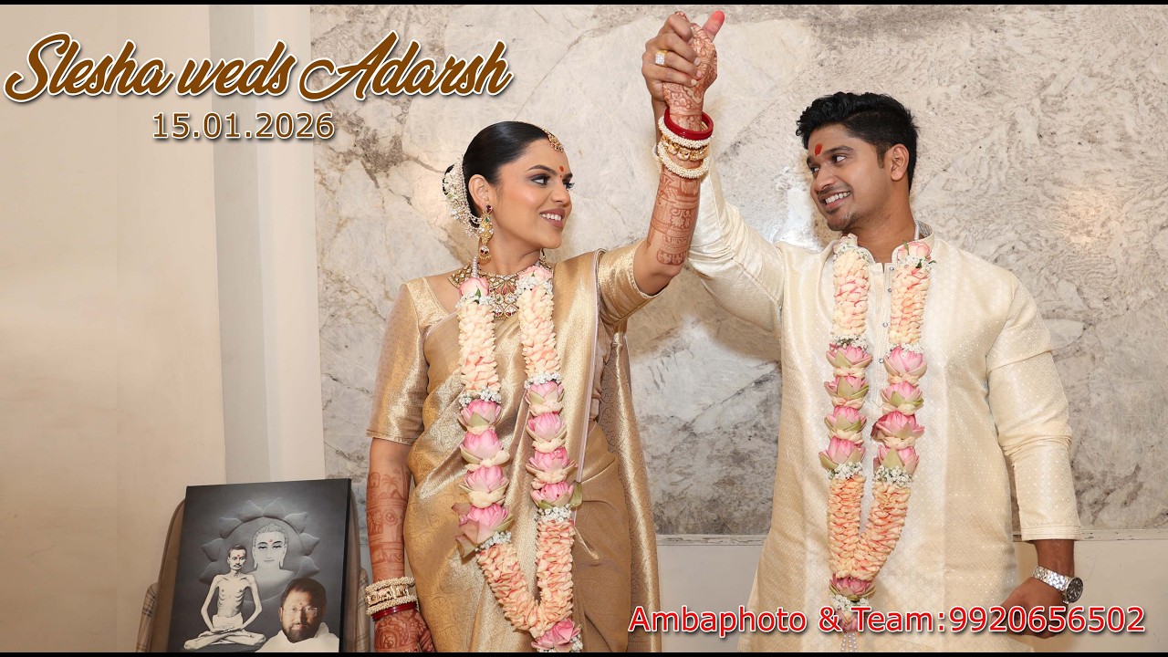 Shlesha & Adarsh Wedding _ 15-01-2026 WEDDING FULL TVIDEO