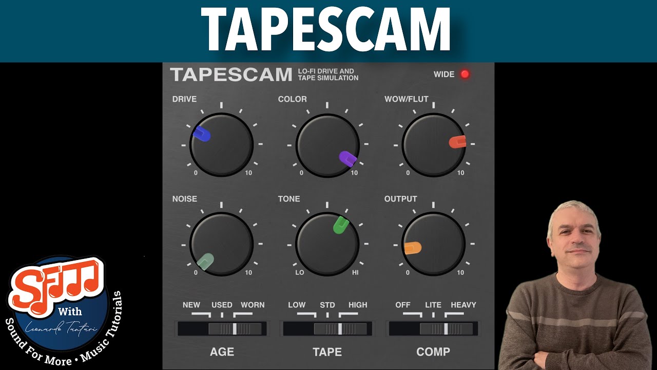 TapeScam AUv3 LO-FI Drive and Tape Simulation Tutorial: Getting Started